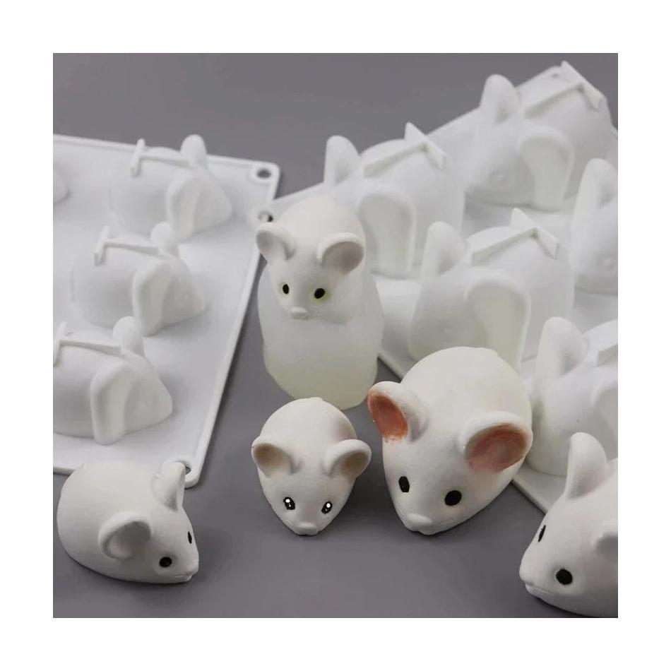 Bunny Cake Mold - 1 Stück niedliche Form Mausform Mousse