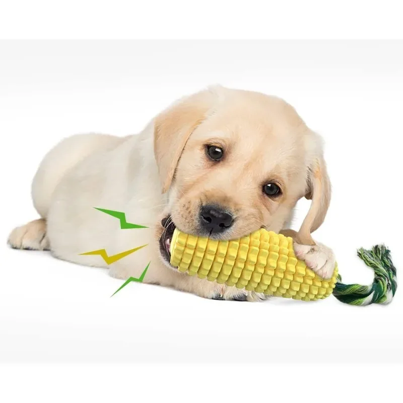 Corn Dog Stick - Neu! Für aggressive Kauer, robuste, langlebige,