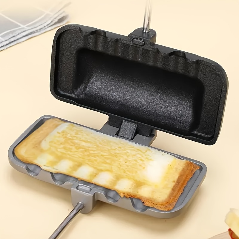 Hot Dog Press - 1 stücke Frühstück Sandwich Maker doppelseitige