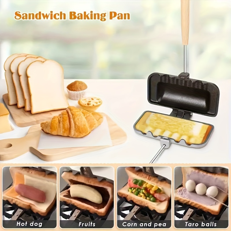 1 stücke Frühstück Sandwich Ma – Hot Dog Press Bewertung und Preis